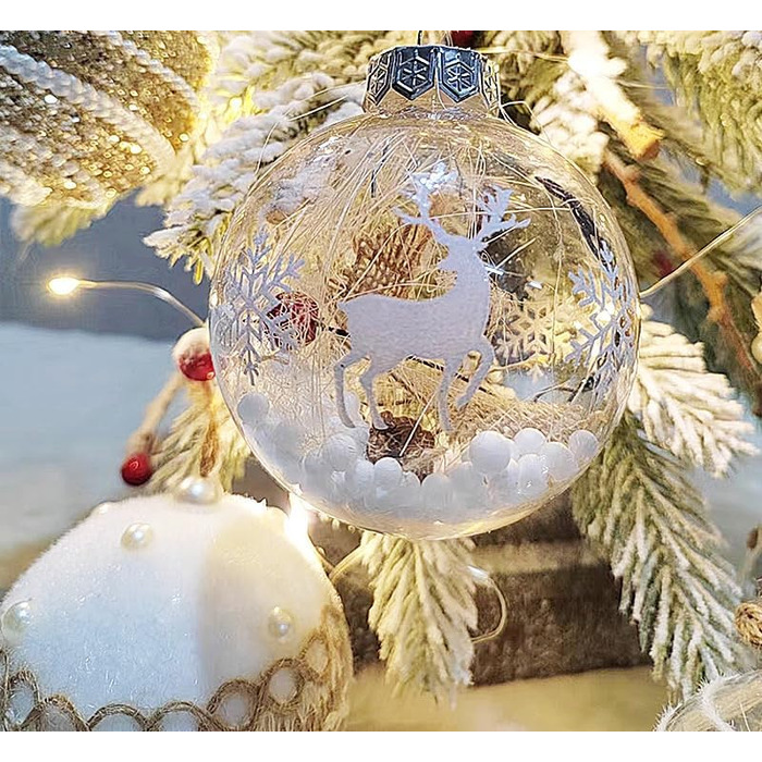 Набір з 9 елегантних різдвяних кульок FlYHIGH
