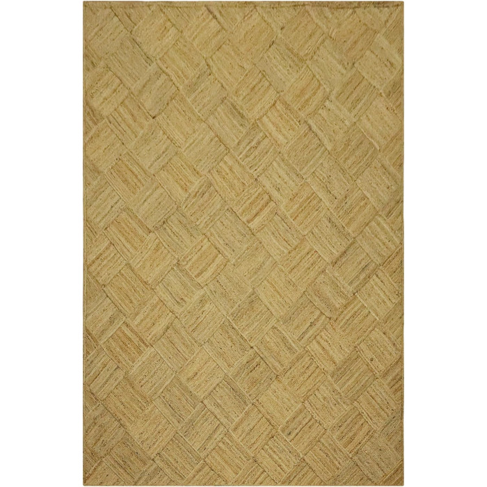 Великий килим кілім 25,4 x 35,6 см, бежевий, тканий джутовий килим, для приміщень і вулиць, килим плоского плетіння, зона з високо
