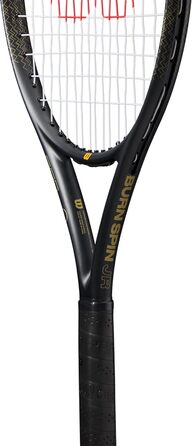 Тенісна ракетка Wilson Burn Spin Jr 26, чорний/помаранчевий