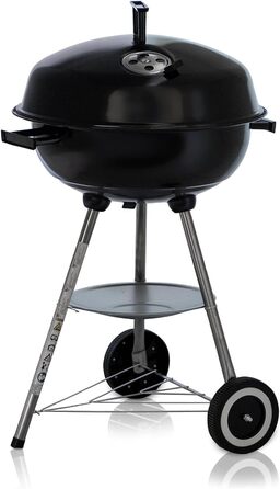 Чайник-мангал ACTIVA Montenegro Преміум-мангал з регульованою подачею повітря, високоякісною решіткою та кришкою Вугільний мангал