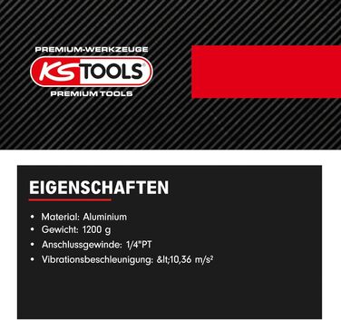 Високопродуктивний ударний гайковерт стиснене повітря miniDEVIL 1/2 515.1315 I 3-кратний попередній вибір крутного моменту 210, 50