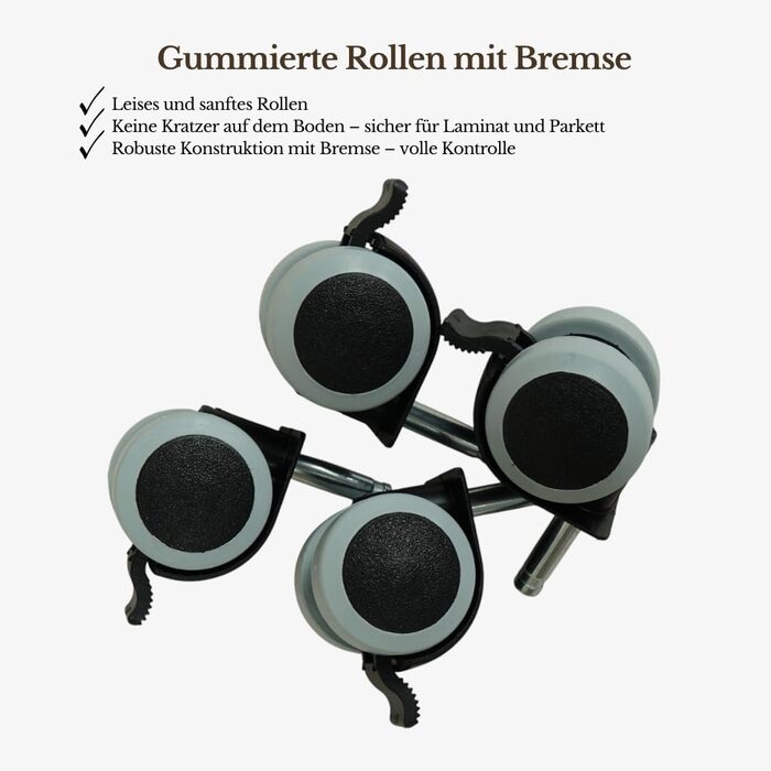 Дитяча колиска з колесами та гальмами кошик Moses з натуральної верби, включаючи матрац та постільну білизну кольору хакі зі 100 бавовни, сертифікована Oeko-Tex безпечна та мобільна модель Amelia