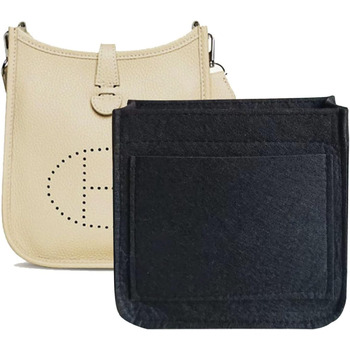 Фетровий органайзер Lckaey для сумки Hermes Evelyne III TPM PM GM вставка для сумки mini 16 29 33 органайзер для гаманця Y003 Blac