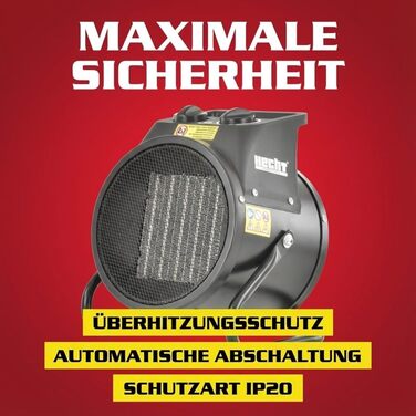 Керамічний радіатор HECHT (НОВИНКА) Портативні обігрівачі потужністю 2000 Вт або 3000 Вт Термостат Захист від перегріву Гіпоалергенний Тихий Електричний радіатор, наприклад, для вітальні, ванної кімнати, офісу. Тепловентиляторний обігрівач потужністю 3000
