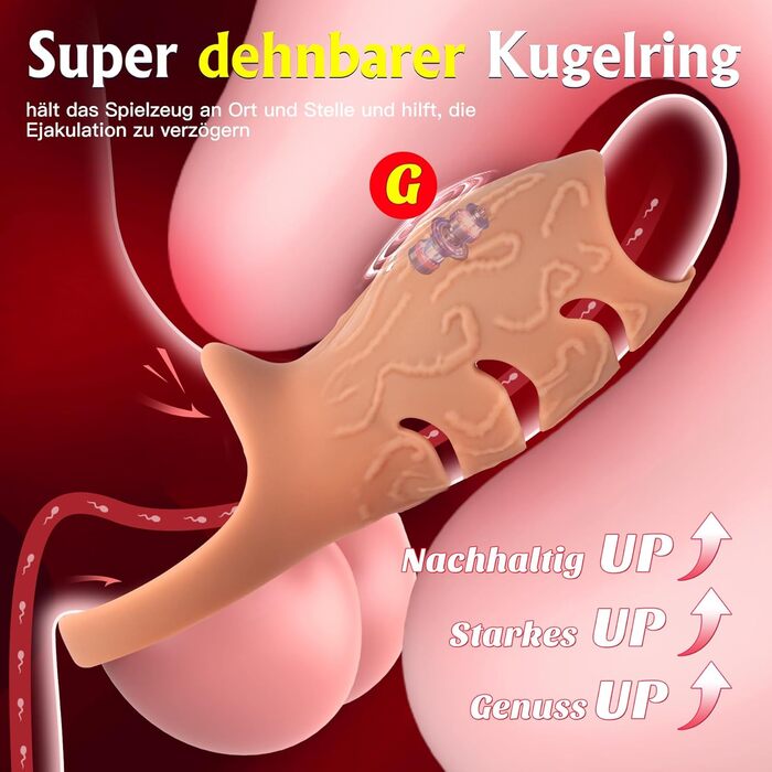 Вібратор-кільце DRAGOSTI для пеніса, 10 режимів вібрації, з APP-керуванням, для пар