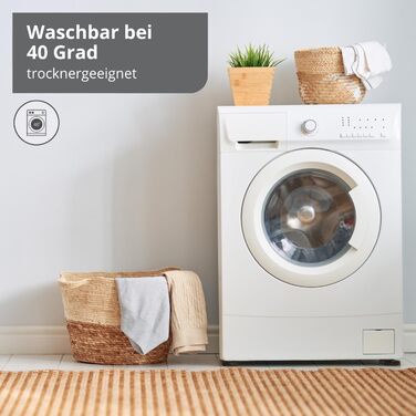 Улюблений комплект подушок 80x80 см, подушка для сну, подушка для ліжка 80 x 80 см, неткане полотно з поліпропілену спанбонд, подушка, подушка для алергіків, зроблено в ЄС, можна прати 80 x 80 см 1