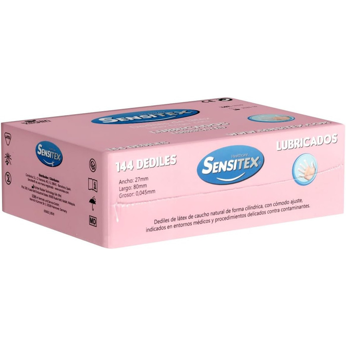 Веганські напальчники, напальчники, змащені, 1 x 144 шт. и