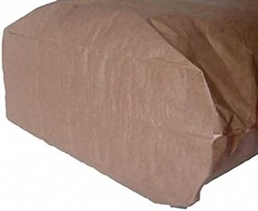 БІО паперові пакети 120 л, 700x950220 мм, 2-шарові - міцні, коричневі, 50 шт.