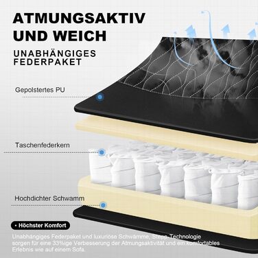 Ігрове крісло GTPLAYER - Ергономічне офісне крісло з регульованою поперековою опорою/підголівником та підставкою для ніг, вантажопідйомність 150 кг, сірий Ігрове крісло, крісло для ПК, письмове крісло