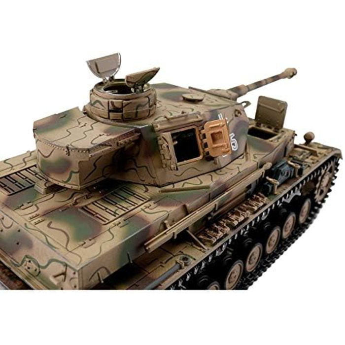 Танк Panzer PzKpfw IV Ausf. G Металева версія Літнє камуфляж BB, 1/16 RC