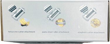 Насадка для пасти COFUN для Bosch Mum 5 аксесуарів, 3 шт. и макаронна машина для насадки Bosch Mum5 аксесуари, ролик для пасти з нержавіючої сталі для фетучіні для Bosch Mum 5 аксесуарів