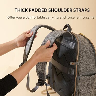 Сумка для мами Sunveno Багатофункціональна розбірна сумка для мами Великий пеленальний рюкзак з багатофункціональними сумками для