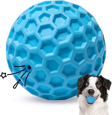 З натурального каучуку, Squeaky Interactive Chew Toy, Robust Dog Ball, Squeaky Dog Balls, Ø 8 см