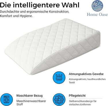 Ортопедична подушка для ніг, подушка для підтримки кровообігу, яку можна прати, 740x15 см