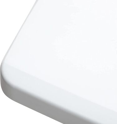 Складаний стіл Невеликий кемпінговий стіл Складаний стіл 2,5 фута/76x50 см Портативний садовий стіл Балконний стіл Складаний стіл Обідній стіл для кухні Барбекю Кейтеринг Вечірка, Білий стіл 76 см * 50 см