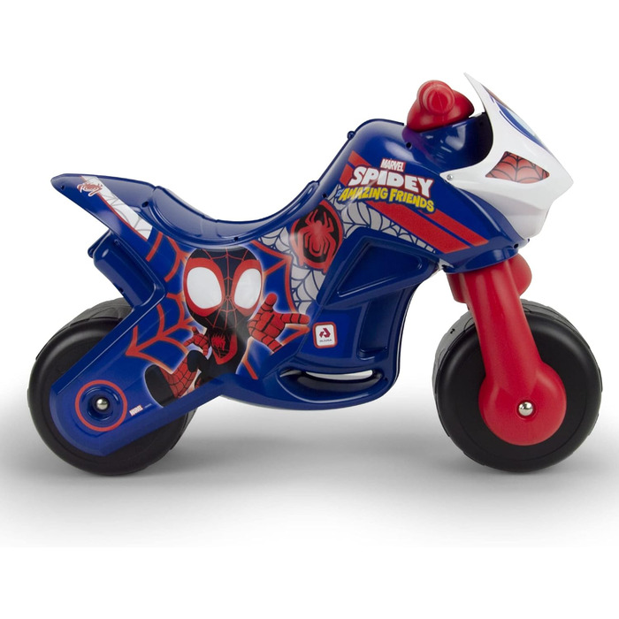 Мотоцикл-балансир Twin Dessert Spidery, Ride-On для дітей від 18 місяців, з міцним декором, широкими пластиковими колесами і батьк