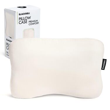 Наволочка BLACKROLL Преміум Комфорт чохол на подушку для відновлення (50 30 см), Tencel Lyocell та CELLIANT, охолоджувальний ефект та повітропроникний колір Білий/Зелений