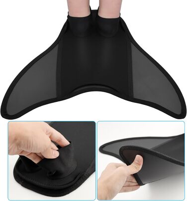 Дитячі ласти для плавання, моноласти для дайвінгу, ласти для дайвінгу, тренувальні ласти, дитячі ласти, цільні ласти, професійне спорядження для підводного плавання