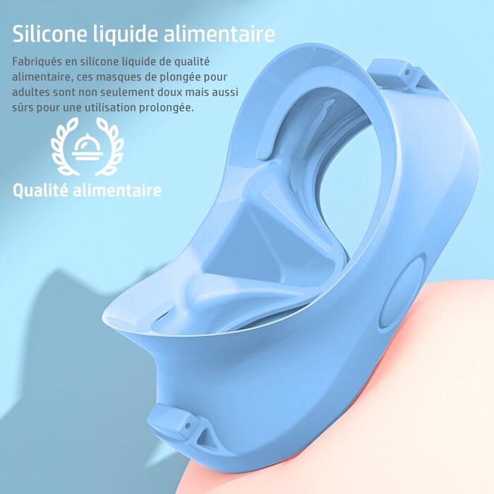 Набір для дорослого підводного плавання, безрамкова маска для дайвінгу Macaron, маска для підводного плавання з надшироким оглядом 180 та захистом від запотівання, професійна маска для підводного плавання із захистом від протікання, плавальні окуляри для 