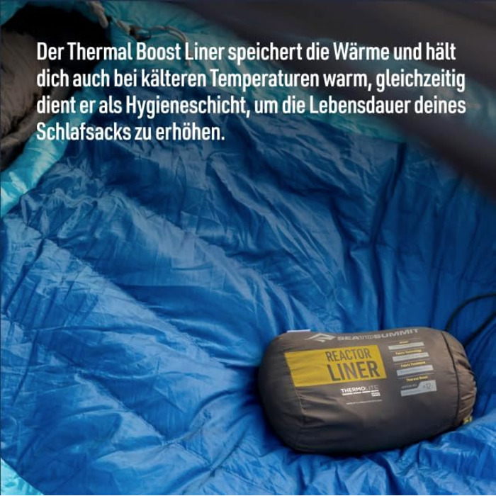 Утеплений спальний мішок Sea to Summit Reactor, звичайний компактний (78 x 31,5)