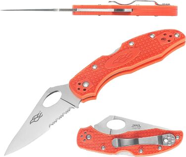 Кишеньковий складаний ніж зі сталі 440C лезо 75 мм нековзна ручка з кліпсою Кемпінг Полювання Риболовля Відкритий EDC ніж 175 мм 6