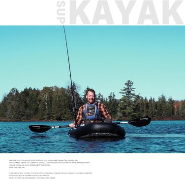 Надувний каяк зі знімним сидінням BOAT