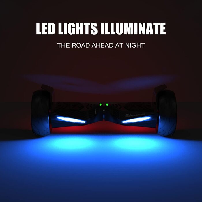 Гіроскутер EVERCROSS з картингом – 8,5" дитячий гіроскутер-картинг з Bluetooth, керуванням через додаток, самобалансуючий самокат для підлітків та дорослих