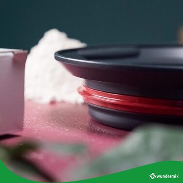 Кришка для зберігання свіжості WunderCover з функцією зважування Аксесуари для герметичної кришки чаші для змішування Monsieur Cuisine Вагова тарілка для Monsieur Cuisine Smart, Connect & Trend