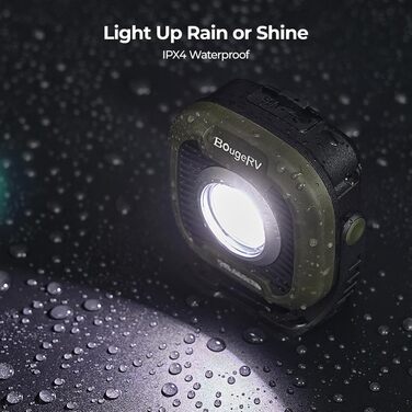 Акумуляторний кемпінговий ліхтар BougeRV 13500 мАг, 2700K-6500K та 1500 люмен, кемпінговий ліхтар із червоним світлом, навколишнім освітленням, водонепроникний IPX5, кемпінговий ліхтар для кемпінгу, подорожей, надзвичайних ситуацій