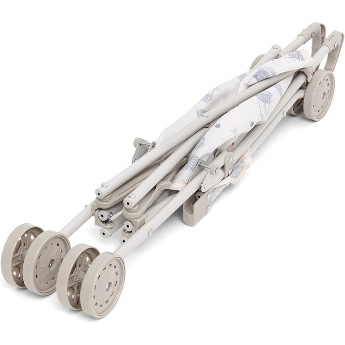 Коляска для ляльок від 3 років - 53 см велика складна коляска з ременем безпеки та чохлом, що миється - іграшкова коляска для ляль