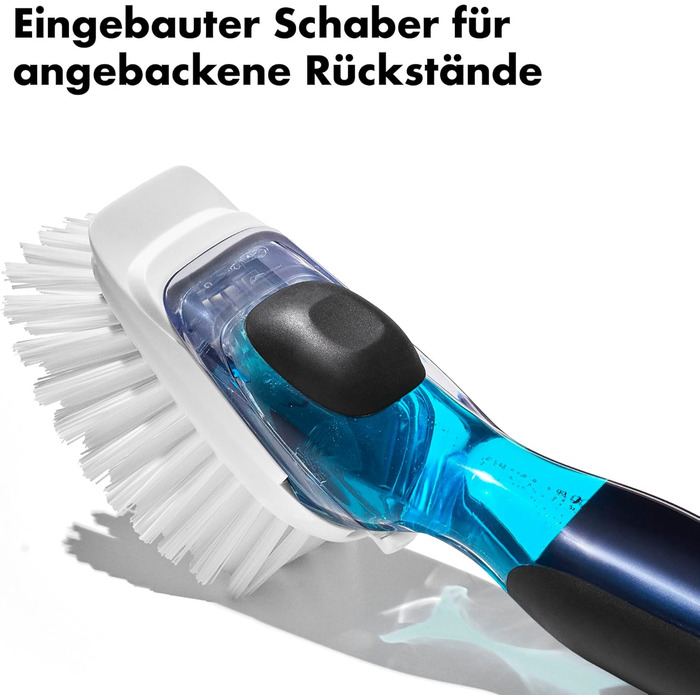 Наповнювач для дискової щітки OXO Good Grips з дозатором мила для посуду Заправка для щітки для дозатора мила