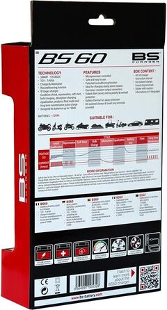 ЗАРЯДНИЙ ПРИСТРІЙ BS60, BS-ЗАРЯДНИЙ ПРИСТРІЙ
