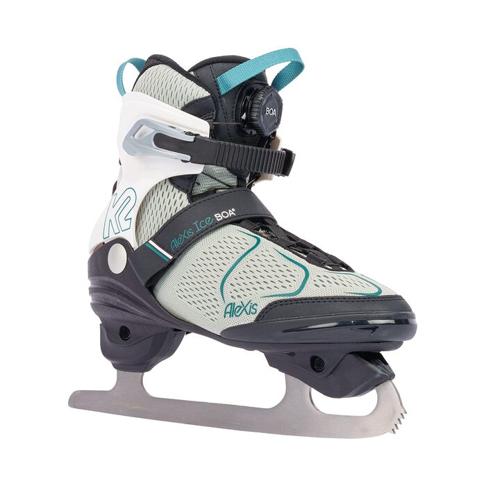 Жіночі ковзани K2 ALEXIS ICE BOA FB, сіро-блакитні, розмір 40 (EU)