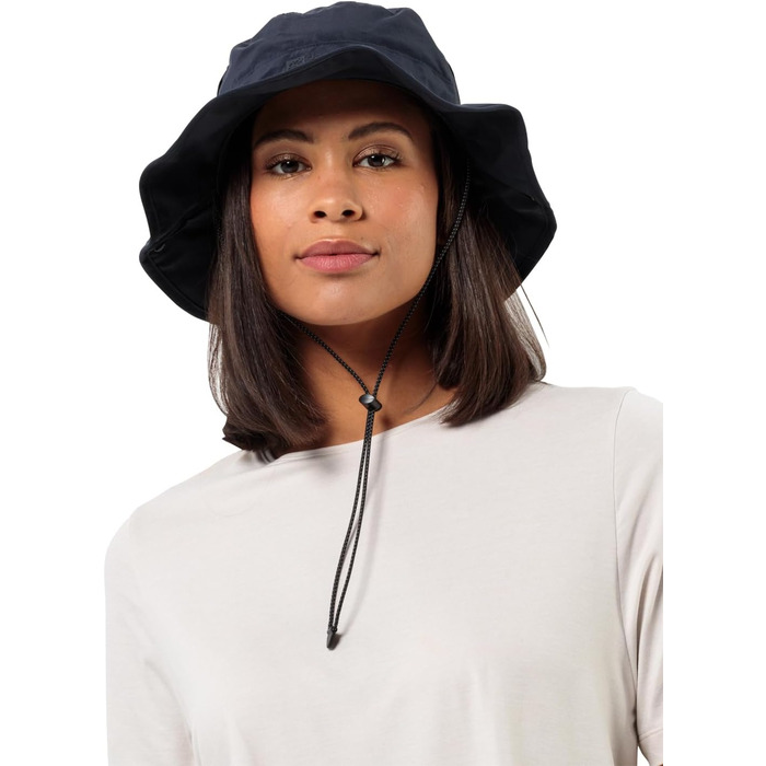 Сітчаста шапка Jack Wolfskin Unisex Sonnenhut, розмір M, темно-синя