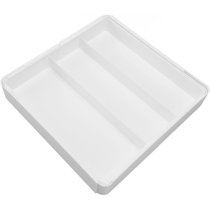 Роздільники для шухляд з ABS-пластику, універсальний органайзер для шухляд, простий дизайн для кухні, спальні та офісу - міцне сховище, проста організація, практичність для