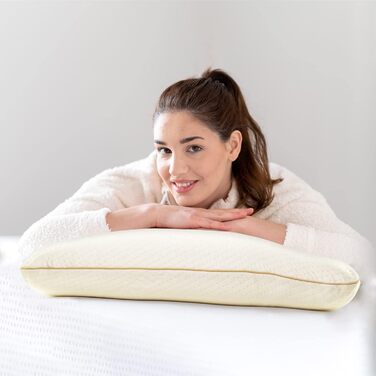 Ергономічна подушка для шиї та голови Vitapur MemoDream високоякісні матеріали, повітропроникність та стандарт Oeko-TEX 100 оптимальний комфорт сну для будь-якої пози B07FRDZC