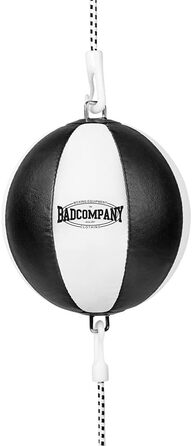 Погана компанія Двосторонній м'яч з імітації шкіри в т.ч. еластичні натяжні ремені I діаметром 25 см I Боксерський м'яч для рефлек