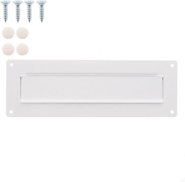 Зовнішня кришка поштової скриньки Burg Wächter Porta 796 W – алюміній/оцинкована листова сталь, біла