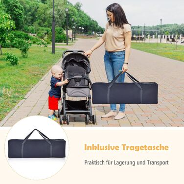 В 1 складне дорожнє ліжечко, люлька, пеленальний столик та манеж з функцією гойдання, в т.ч. музична шкатулка, ігрова дуга, пелена