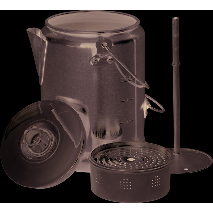 Кавоварка туристична Easy Camp Adventure Coffee Pot 1.4L Silver (680197)
