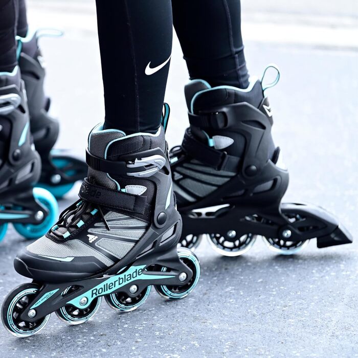 Роликові ковзани Rollerblade Woman Zetrablade W 3 EU 41 (UK 7.5 / US 9.5) BLACK / LIGHT BLUE