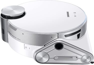Робот-пилосос Samsung Jet Bot AI VR50T95735W/WA, потужність всмоктування 30 Вт, 0,2 , Clean Station, AI-розпізнавання об'єктів, 3D