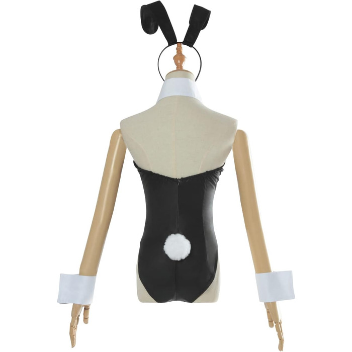 Костюм Жінки Bunny Senpai Косплей Мей Сакурадзіма Костюм Боді XXL Чорний