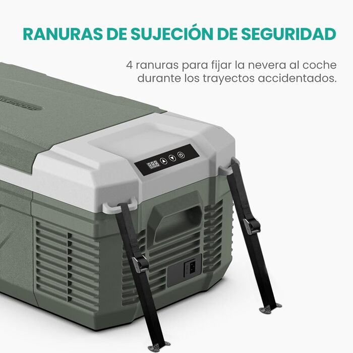 Портативний електричний холодильник 15 л, автомобільний холодильник 12/24 В постійного струму 100 240 вольт змінного струму автомо