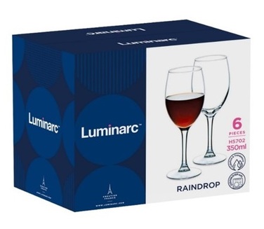 Набір келихів Luminarc Raindrop, 6х250 мл (H5701) (6887045)