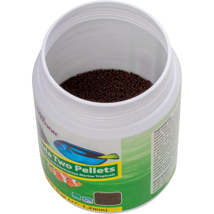 Пелети Ocean Nutrition Formula Two Marine Pellets Soft Moisture з низьким вмістом білка, маленькі, 200 г