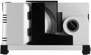 Електричний нарізувач їжі з ЕКО мотором, виробництво Німеччина, Silver Metallic Single, 7