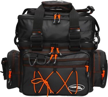 Рибальська сумка Taipan 715, водонепроникна рибальська сумка з 4 коробками