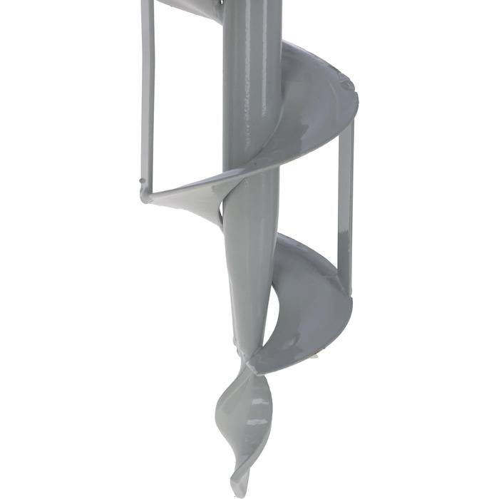 Бур для землі (ідеальний помічник для встановлення огорожі, легке попереднє буріння для кріплення стовпів, сталь з порошковим покриттям, 90 мм) 44485