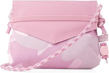 Маленька сумка-клатч Satch Clutch через плече, косметичка зі шнурком та дзеркалом для підлітків, Heartbreaker - рожева